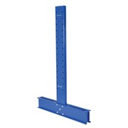 VESTIL Blue Steel Cantilever Double Upright 12" Arm 11000lb Capacity SDU-C-6-12